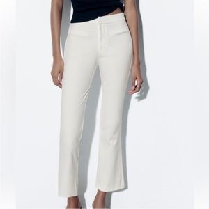 NWT Zara Mini Flare Trousers